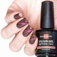 Гель-лак UV/LED GEL № 0712 CAT EYE PLUM (12мл)