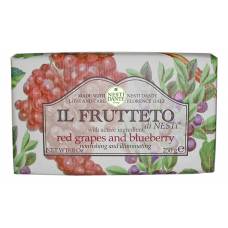 Мыло IL FRUTTETO RED GRAPES & BLUEBERRY Красный виноград и Голубика (250г)