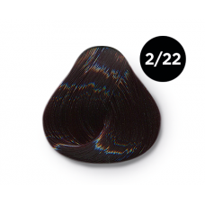 Перманентная крем-краска для волос OLLIN COLOR 2/22 черный фиолетовый (60мл)