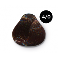 Перманентная крем-краска для волос OLLIN COLOR 4/0 шатен (60мл)