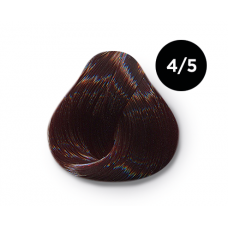 Перманентная крем-краска для волос OLLIN COLOR 4/5 шатен махагоновый (60мл)