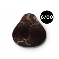 Перманентная крем-краска для волос OLLIN COLOR 6/00 темно-русый глубокий (60мл)