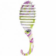 Расческа для быстрой сушки волос SHOWER FLEX DETANGLER Green/Purple Swirl