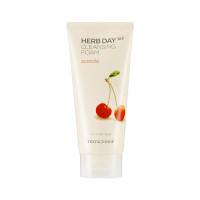 Пенка для умывания HERB DAY 365 CLEANSING FOAM Ацерола (170мл)